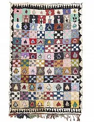 Marokkanischer Berber Teppich Boucherouite 250 x 165 cm