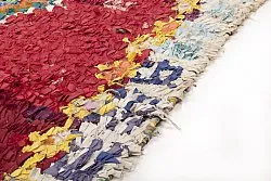 Marokkanischer Berber Teppich Boucherouite 210 x 140 cm