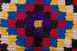 Marokkanischer Berber Teppich Boucherouite 310 x 145 cm