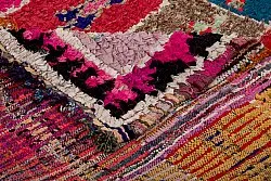 Marokkanische Berber Teppich Boucherouite 360 x 130 cm