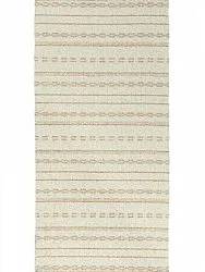 Kunststoffteppiche - Der Horred-Teppich Asta Mix (weiß)