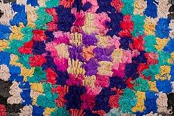 Marokkanischer Berber Teppich Boucherouite 295 x 150 cm