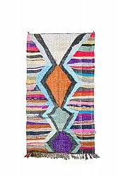 Marockansk Boucherouite-matta 135 x 235 cm