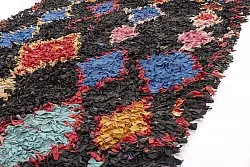 Marokkanische Berber Teppich Boucherouite 260 x 125 cm
