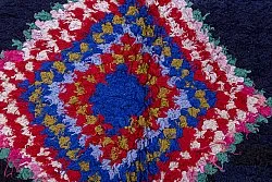 Marokkanischer Berber Teppich Boucherouite 190 x 115 cm