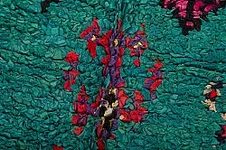 Marokkanischer Berber Teppich Boucherouite 155 x 335 cm