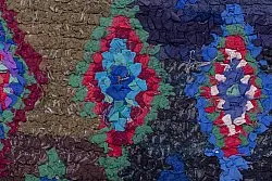 Marokkanische Berber Teppich Boucherouite 190 x 160 cm