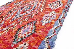 Marokkanische Berber Teppich Boucherouite 265 x 150 cm