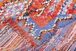 Marokkanische Berber Teppich Boucherouite 265 x 150 cm