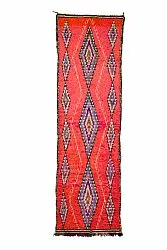 Marokkanischer Berber Teppich Boucherouite 360 x 170 cm