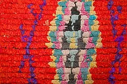 Marokkanischer Berber Teppich Boucherouite 440 x 135 cm