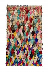 Marokkanische Berber Teppich Boucherouite 250 x 150 cm