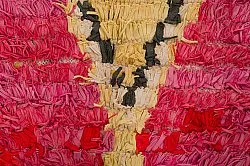 Marokkanischer Berber Teppich Boucherouite 390 x 150 cm