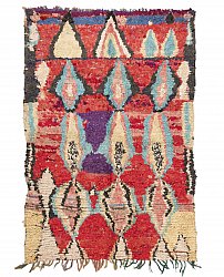 Marokkanische Berber Teppich Boucherouite 235 x 160 cm