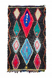 Marokkanischer Berber Teppich Boucherouite 255 x 155 cm