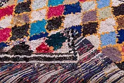 Marokkanische Berber Teppich Boucherouite 185 x 150 cm