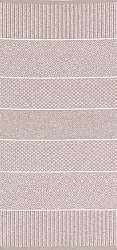 Kunststoffteppiche - Der Horred-Teppich Alice Mix (rosa)