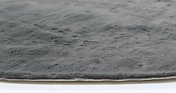 Runde Teppiche - Aranga Super Soft Fur (anthrazit)