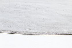 Runde Teppiche - Aranga Super Soft Fur (grau)