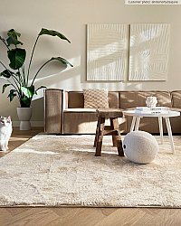 Hochflorteppiche - Aranga Super Soft Fur (beige)