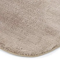 Asymmetrischer Wellen-Hochflor-Teppich - Aranga Super Soft Fur (braun)