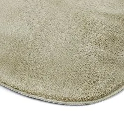 Asymmetrischer Wellen-Hochflor-Teppich - Aranga Super Soft Fur (hellgrün)