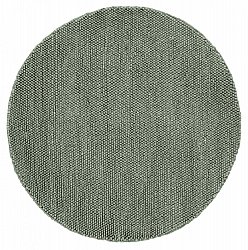 Runde Teppiche - Avafors Wool Bubble (grau/grün)