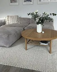 Wollteppich - Avafors Wool Bubble (beige)