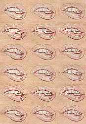 Wilton-Teppich - Avery (beige/rosa)