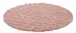 Runder badezimmerteppich - Bevin (rosa)