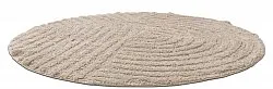 Runder badezimmerteppich - Embla (beige)