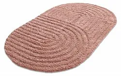 Ovaler badezimmerteppich - Embla (rosa)