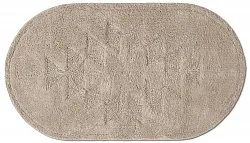 Ovaler badezimmerteppich - Gertie (beige)