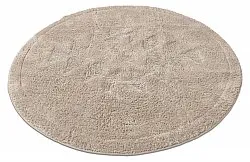 Runder badezimmerteppich - Gertie (beige)