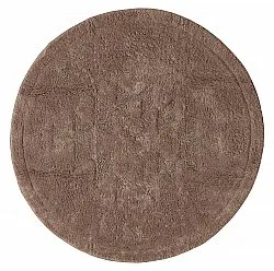 Runder badezimmerteppich - Gertie (braun)