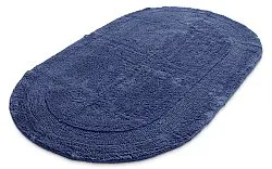 Ovaler badezimmerteppich - Nila (blau)