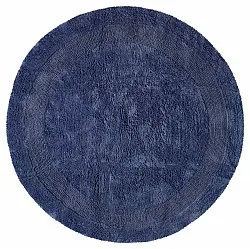 Runder badezimmerteppich - Nila (blau)