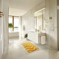 Badezimmerteppich - Tressa (gelb)