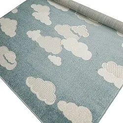 Kinderteppich - Cloudy Sky (blau)
