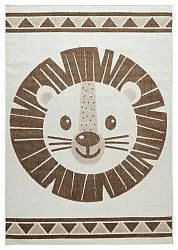 Kinderteppich - Kind Lion (creme/braun)