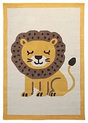 Kinderteppich - Lion Hand Tufted Wool Premium (beige/mehrfarbig)