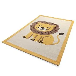 Kinderteppich - Lion Hand Tufted Wool Premium (beige/mehrfarbig)