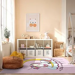Kinderteppich - Magical Unicorn (rosa)