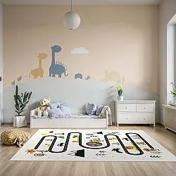 Kinderteppich - Safari road