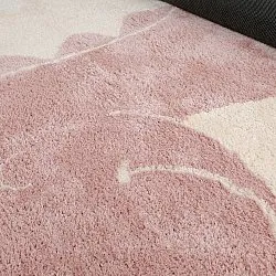 Kinderteppich - Soft Dino (creme/rosa)