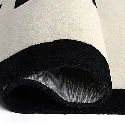 Kinderteppich - Zebra Hand Tufted Wool Premium (beige/schwarz)