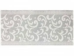 Kunststoffteppiche - Der Horred-Teppich Barock (grau)