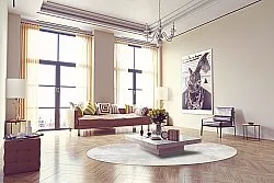 Rund Teppich - Rouen (beige)