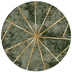 Rund Teppich - Bellizzi (grün)