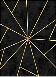 Wilton-Teppich - Bellizzi (schwarz)